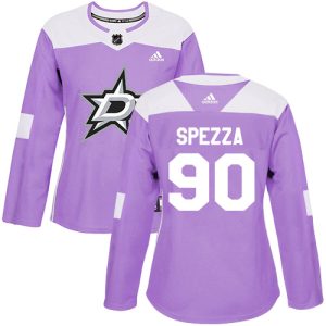 Impressive Adidas Stars #90 Jason Spezza Purple Authentic Fights Cancer Women's Stitched NHL Jersey for die   hard Blackhawks fans