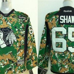 Impressive Blackhawks #65 Andrew Shaw Camo Veterans Day Practice Stitched Youth NHL Jersey for an exciting hockey game