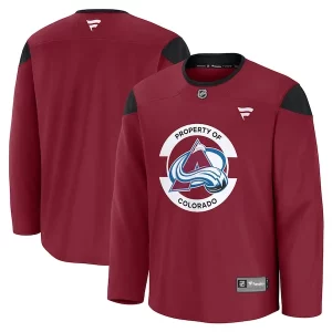 Impressive Colorado Avalanche Team Practice Jersey   Burgundy to support your favorite players