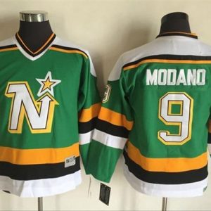 Impressive Stars #9 Mike Modano Green CCM Throwback Youth Stitched NHL Jersey to stand out at the stadium