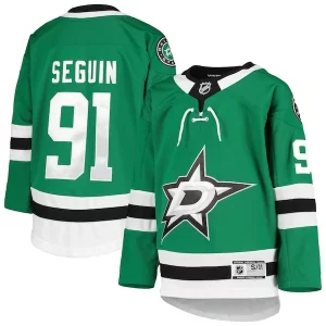 Impressive Tyler Seguin Dallas Stars Youth Home Premier Player Jersey   Kelly Green for top   notch game   day wear