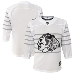 Impressive Youth Chicago Blackhawks White 2020 NHL All Star Game Premier Jersey for top   notch game   day wear
