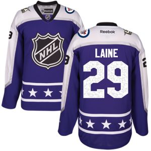 Stylish Jets #29 Patrik Laine Purple 2017 All Star Central Division Stitched NHL Jersey a must - have for collectors