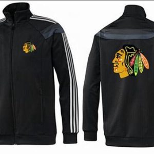 Top - notch NHL Chicago Blackhawks Zip Jackets Black 2 a must - have for collectors