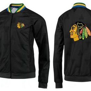 Stunning NHL Chicago Blackhawks Zip Jackets Black 3 to show your team spirit