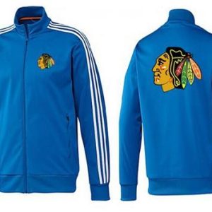 Stunning NHL Chicago Blackhawks Zip Jackets Blue 2 for ultimate hockey enthusiasts