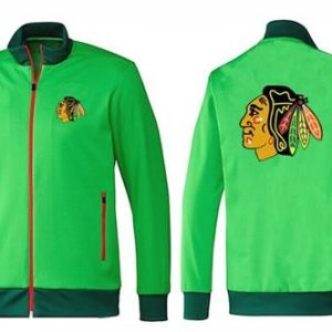Amazing NHL Chicago Blackhawks Zip Jackets Green 1 to show your team spirit
