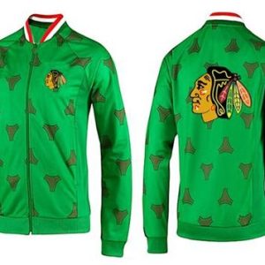 Fantastic NHL Chicago Blackhawks Zip Jackets Green 2 perfect for game days