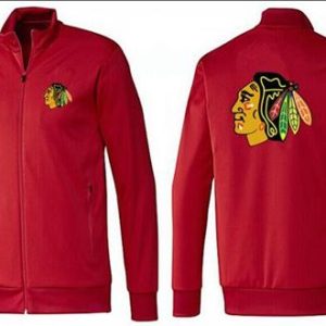 Amazing NHL Chicago Blackhawks Zip Jackets Red perfect for game days
