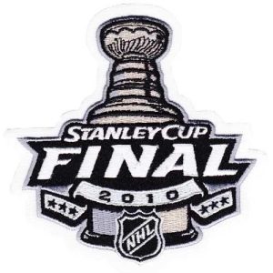 Stylish Stitched 2010 NHL Stanley Cup Final Jersey Patch Chicago Blackhawks vs Philadelphia Flyers for die - hard fans
