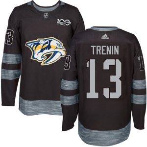 Stunning Adidas Predators #13 Yakov Trenin Black 1917 2017 100th Anniversary Stitched Youth NHL Jersey for a memorable sports moment