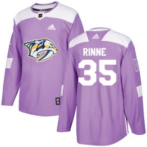 Stunning Adidas Predators #35 Pekka Rinne Purple Authentic Fights Cancer Stitched Youth NHL Jersey to stand out at the stadium