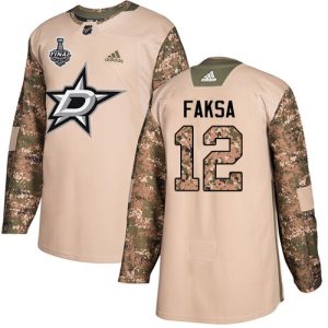 Stunning Adidas Stars #12 Radek Faksa Camo Authentic 2017 Veterans Day 2020 Stanley Cup Final Stitched NHL Jersey to stand out at the stadium