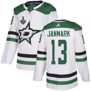 Stunning Adidas Stars #13 Mattias Janmark White Road Authentic 2020 Stanley Cup Final Stitched NHL Jersey to stand out at the stadium