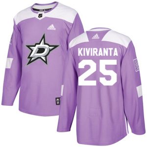 Stunning Adidas Stars #25 Joel Kiviranta Purple Authentic Fights Cancer Youth Stitched NHL Jersey for a memorable sports moment