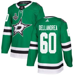 Stunning Adidas Stars #60 Ty Dellandrea Green Home Authentic Youth 2020 Stanley Cup Final Stitched NHL Jersey for die   hard Blackhawks fans