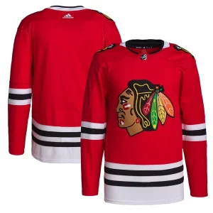 Stunning Chicago Blackhawks adidas Men's Home Primegreen Authentic Jersey   Red to add to your hockey memorabilia collection