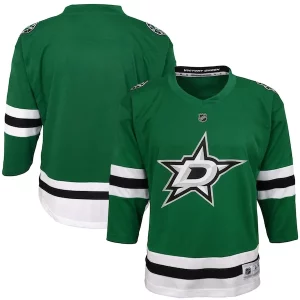 Stunning Dallas Stars Youth Home Replica Blank Jersey   Green to support your favorite players