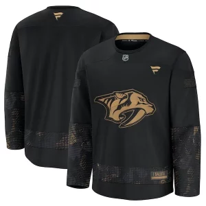 Stunning Nashville Predators 2024 Military Appreciation Practice Jersey   Black for a memorable sports moment