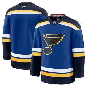 Stunning St. Louis Blues Home Premium Jersey   Blue for top   notch game   day wear