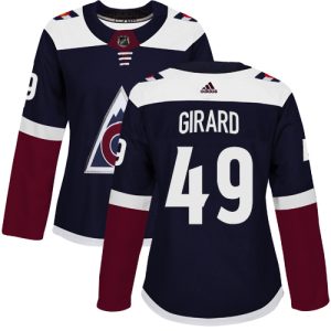 Superb Adidas Avalanche #49 Samuel Girard Navy Women's Alternate Authentic Stitched NHL Jersey to stand out at the stadium