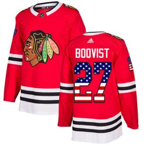 Superb Adidas Blackhawks #27 Adam Boqvist Red Home Authentic USA Flag Stitched Youth NHL Jersey to add to your hockey memorabilia collection