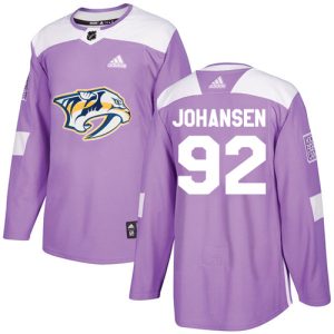 Superb Adidas Predators #92 Ryan Johansen Purple Authentic Fights Cancer Stitched Youth NHL Jersey to add to your hockey memorabilia collection