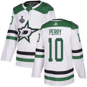 Superb Adidas Stars #10 Corey Perry White Road Authentic Youth 2020 Stanley Cup Final Stitched NHL Jersey for a memorable sports moment