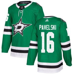Superb Adidas Stars #16 Joe Pavelski Green Home Authentic Youth Stitched NHL Jersey for die   hard Blackhawks fans