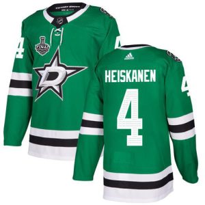Superb Adidas Stars #4 Miro Heiskanen Green Home Authentic Youth 2020 Stanley Cup Final Stitched NHL Jersey to show your team love