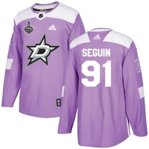 Superb Adidas Stars #91 Tyler Seguin Purple Authentic Fights Cancer 2020 Stanley Cup Final Stitched NHL Jersey to show your team love
