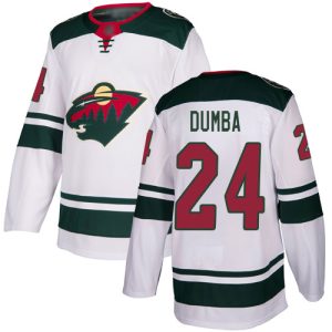 Superb Adidas Wild #24 Matt Dumba White Road Authentic Stitched Youth NHL Jersey for die   hard Blackhawks fans