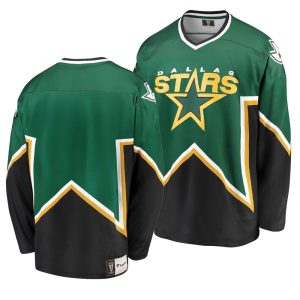 Superb Dallas Stars Blank Kelly Green Men's Heritage Premier Breakaway NHL Jersey for true hockey enthusiasts