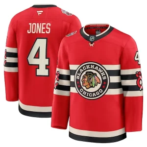 Superb Seth Jones Chicago Blackhawks 2025 NHL Winter Classic Premium Player Jersey   Red for an exciting hockey game