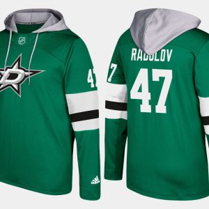 Superb Stars #47 Alexander Radulov Green Name And Number Hoodie to show your team love