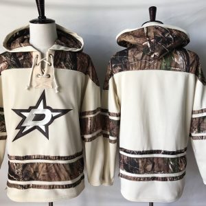 Superb Stars Blank Cream Camo NHL Hoodie for a memorable sports moment