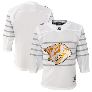 Superb Youth Nashville Predators White 2020 NHL All Star Game Premier Jersey to stand out at the stadium