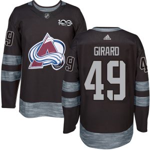 Trendy Adidas Avalanche #49 Samuel Girard Black Youth 1917 2017 100th Anniversary Stitched NHL Jersey for a memorable sports moment