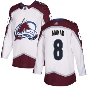Trendy Adidas Avalanche #8 Cale Makar White Road Authentic Stitched Youth NHL Jersey for a memorable sports moment