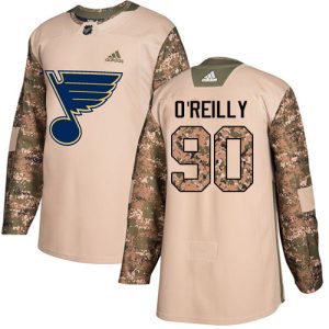 Trendy Adidas Blues #90 Ryan O'Reilly Camo Authentic 2017 Veterans Day Stitched Youth NHL Jersey for a memorable sports moment