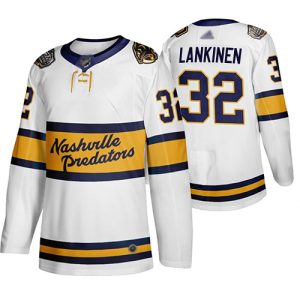 Trendy Adidas Predators #32 Kevin Lankinen White Authentic 2020 Winter Classic Stitched Youth NHL Jersey to support your favorite players