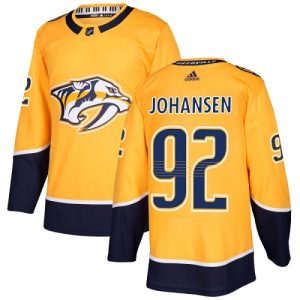 Trendy Adidas Predators #92 Ryan Johansen Yellow Home Authentic Stitched Youth NHL Jersey for true hockey enthusiasts