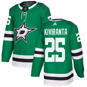 Trendy Adidas Stars #25 Joel Kiviranta Green Home Authentic Youth Stitched NHL Jersey to show your team love