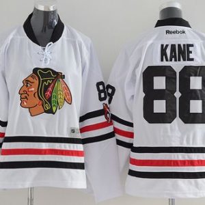 Trendy Blackhawks #88 Patrick Kane White 2015 Winter Classic Stitched Youth NHL Jersey for die   hard Blackhawks fans