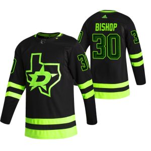 Trendy Dallas Stars #30 Ben Bishop Black Men's Adidas 2020 21 Reverse Retro Alternate NHL Jersey to add to your hockey memorabilia collection