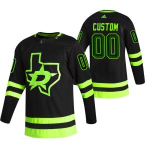 Trendy Dallas Stars Custom Black Men's Adidas 2020 21 Alternate Authentic Player NHL Jersey for a memorable sports moment