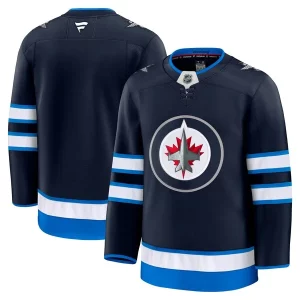 Trendy Winnipeg Jets Home Premium Jersey   Navy/White for a memorable sports moment