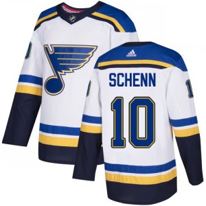 Unique Adidas Blues #10 Brayden Schenn White Road Authentic Stitched Youth NHL Jersey for a memorable sports moment