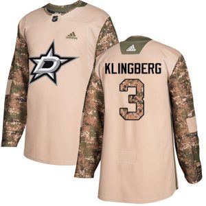 Unique Adidas Stars #3 John Klingberg Camo Authentic 2017 Veterans Day Youth Stitched NHL Jersey for a valuable hockey collectible