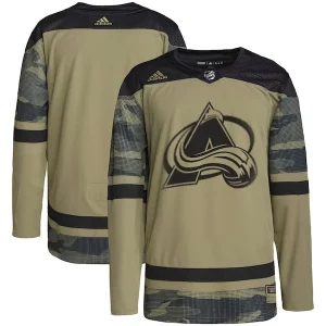 Unique Colorado Avalanche adidas Military Appreciation Team Authentic Practice Jersey   Camo for top   notch game   day wear